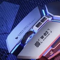 英菲克W2有线鼠标电竞宏笔记本游戏台式usb家用网吧静音无声机械